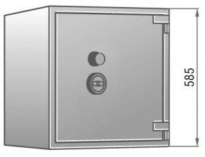 PRIMAT STARPRIM 1085/N-SM Alpha SM Wertschutzschrank Tresor Klasse I (1) nach EN 1143-1