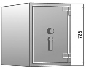 PRIMAT STARPRIM 3095/N Wertschutzschrank Tresor Klasse III (3) nach EN 1143-1