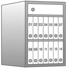 PRIMAT STARPRIM 4175/N Wertschutzschrank Tresor Klasse IV (4) nach EN 1143-1