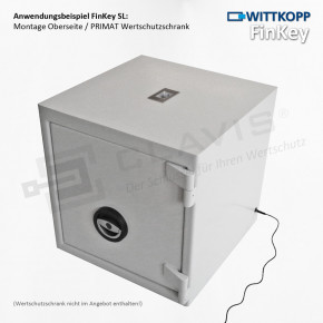 Carl Wittkopp FinKey SL Fingerprint biometrisches Tresorschloss Fingerabdruck, Cawi